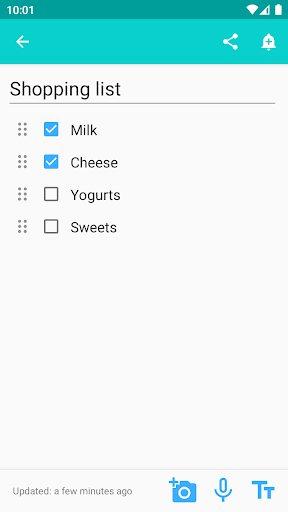 Screenshot Fast Notes - Convenient notes