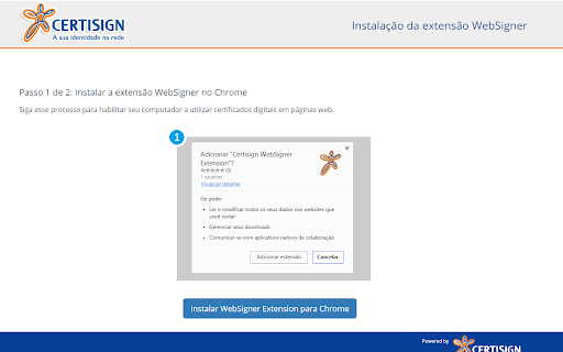 Certisign WebSigner Extension