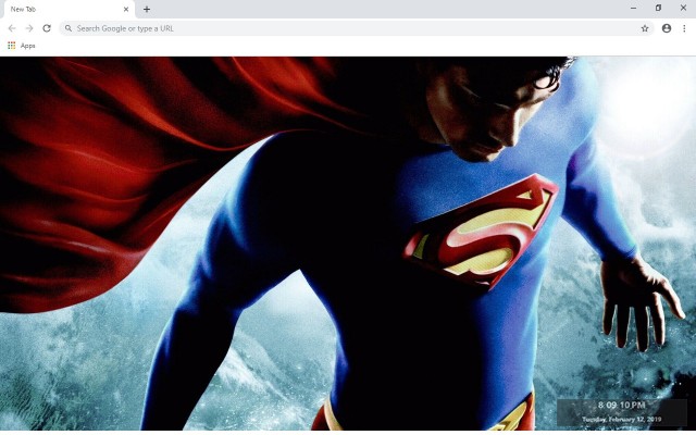 Superman New Tab & Wallpapers Collection