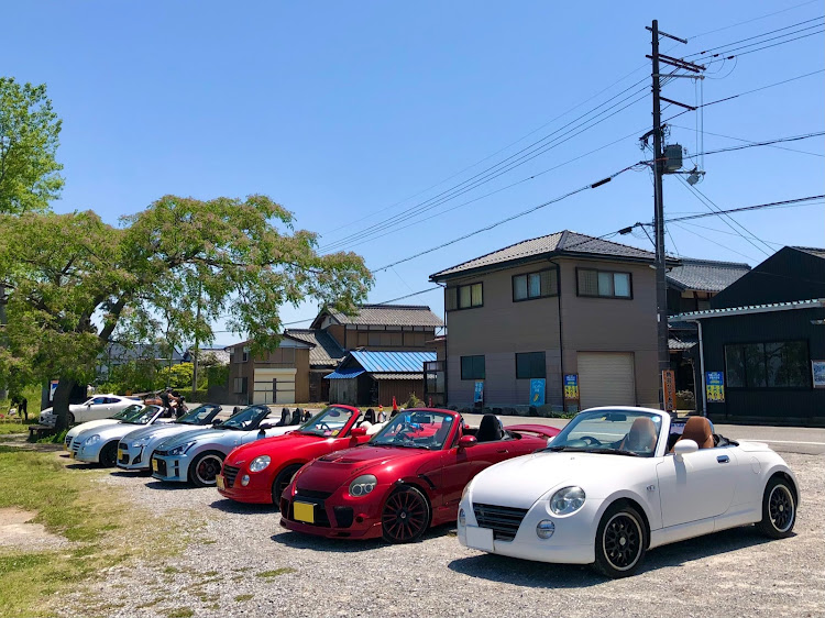 コペンの朝活・プチツー・湖岸・琵琶湖・あのベンチに関するカスタム事例の投稿画像1枚目