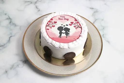 Romantic Kiss Day Cake Combo [500 Grams]