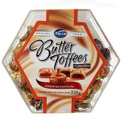 Arcor Butter Toffee Assorted Flavour 250G
