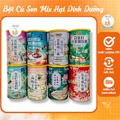 Bột Củ Sen Mix Hạt Dinh Dưỡng, Dưỡng Nhan, Ăn Kiêng - Ăn Vặt 492