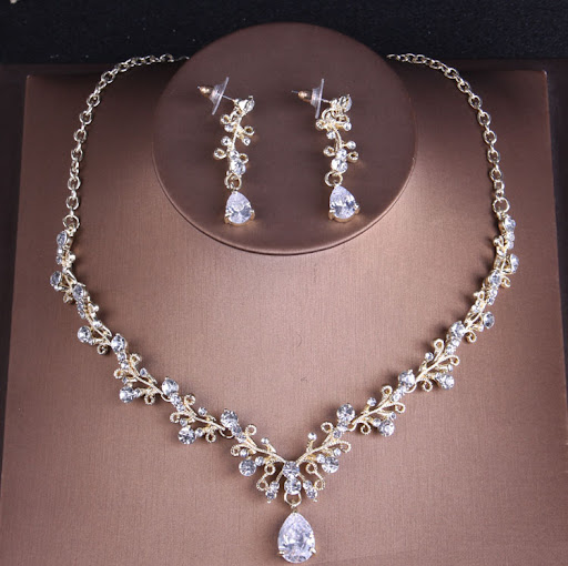 Title 1, Light gold handmade crystal princess queen crow...