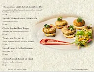 The Colonial Palate menu 2