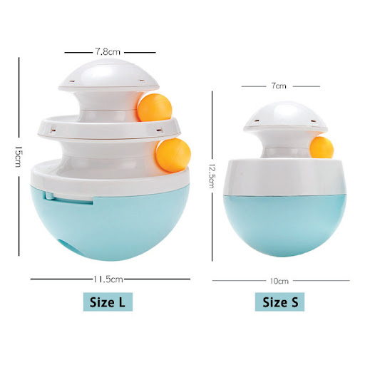 Title 1, Interactive Dog Cup Dog Food Dispenser Leaky Ba...