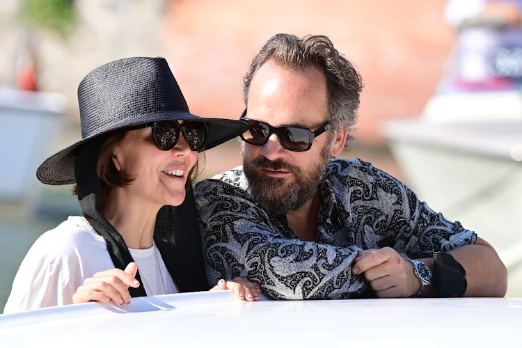 Maggie Gyllenhaal and Peter Sarsgaard are seen arriving at the 78th Venice International Film Festival.