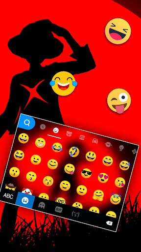 Download Red Moon Anime Keyboard Theme On Pc Mac With Appkiwi Apk