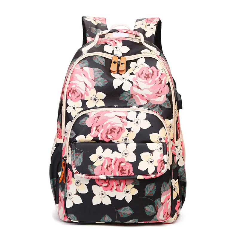 Sac à dos en nylon imperméable pour femmes Transportez vos affaires en toute sécurité. Parfait pour les voyages et le quotidien.