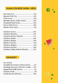 Organic Ranchi menu 1