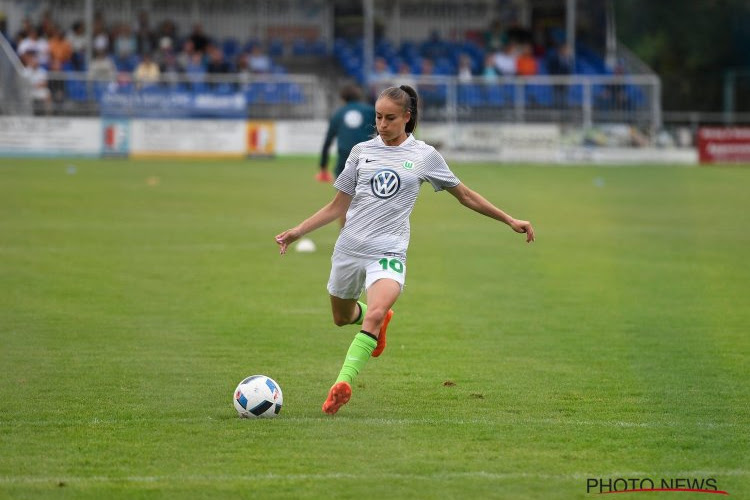 Tessa Wullaert haalt ongemeen hard uit met Wolfsburg tegen Atlético Madrid