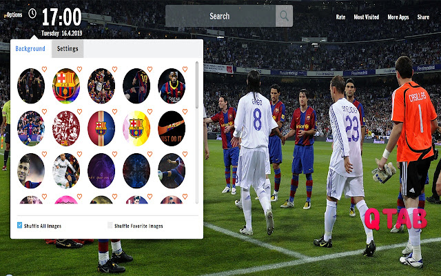 FCB New Tab Sport Wallpapers