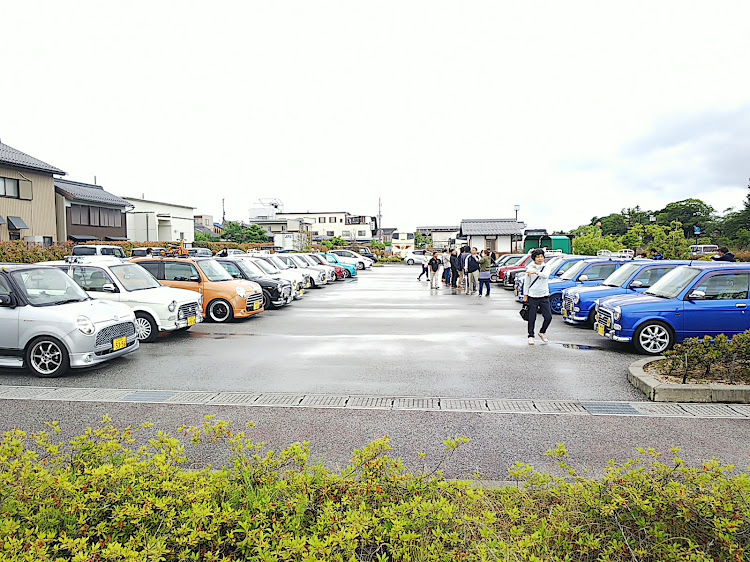 ミラジーノのオフ会・CG東海・ひこにゃん・雨もしたたるいい車に関するカスタム事例の投稿画像1枚目
