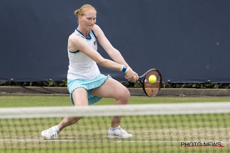 Alison Van Uytvanck is sterker dan haar vriendin en mag al snel nog eens aan de bak in halve finales