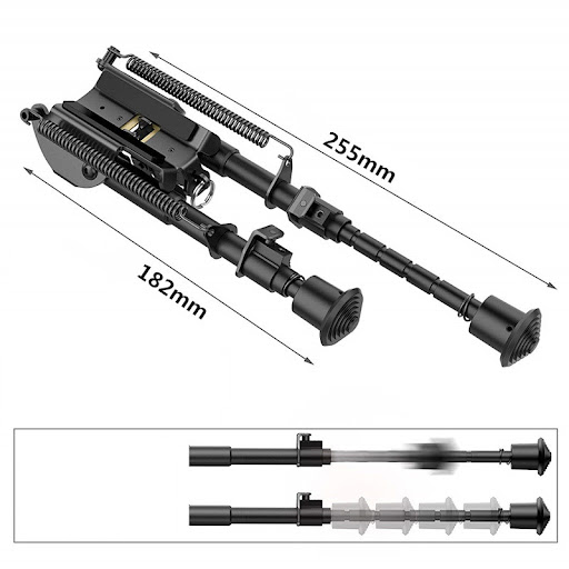 Title 1, Butterfly Sheet Metal Telescopic Folding Tripod...
