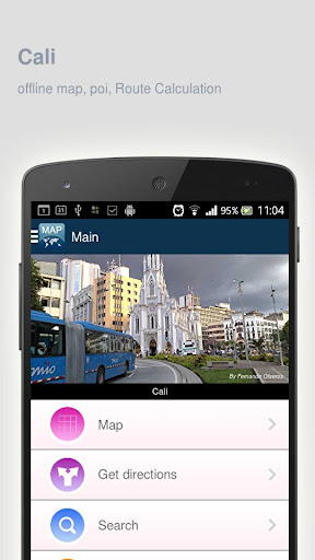Cali Map offline