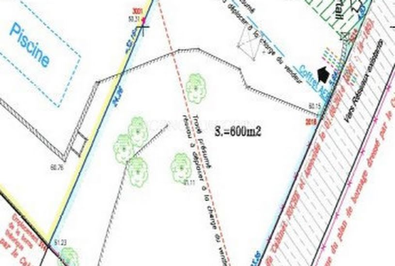  Vente Terrain à bâtir - 600m² à Vidauban (83550) 