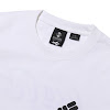 coc-cola x columbia x atmos lab csc basic logo txt short sleeve t-shirt black white