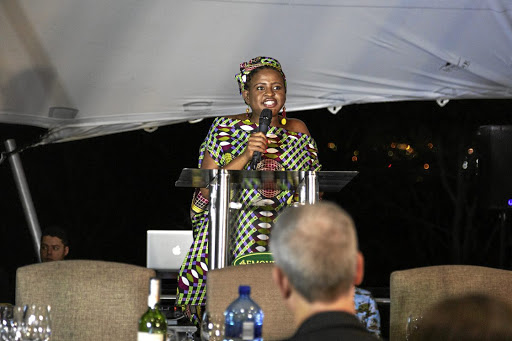 SA National Editors Forum chairperson Mahlatse Mahlase spells out new challenges journalism is facing in her speech at Sanef's gala dinner to mark Black Wednesday last week. / SANEF