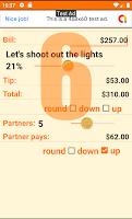 Howdy Tip Calculator Screenshot