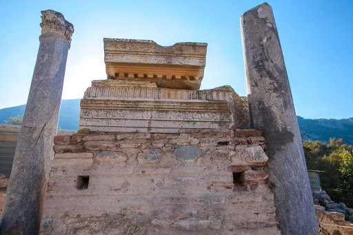 Ruins at Ephesus, Turkey. 