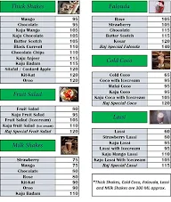 Raj Food Corner menu 3