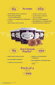 Keventers - Milkshakes & Desserts menu 2