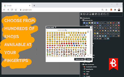 bookmarks+emoji