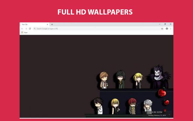 Death Note Wallpapers and New Tab