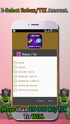 Robux And Tix For Roblox Prank On Google Play Reviews Stats - unlimited of robux and tix for roblox prank 10 apk android