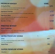 Opal Lounge menu 7