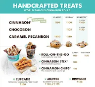 Cinnabon menu 4