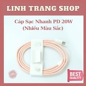 Cáp Sạc Nhanh Bọc Dù Nhiều Màu Sắc Pd 20W (Bảo Hành 1 Năm)