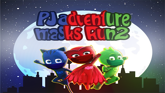 PJ adventure masks Run2 - náhled