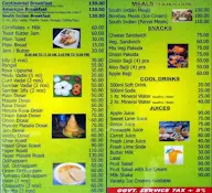 Eshi's Restaurant menu 3