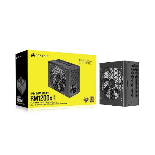 Nguồn máy tính CORSAIR RM1200x Shift - 1200W - 80 Plus Gold - Full Modular (CP-9020254-NA)