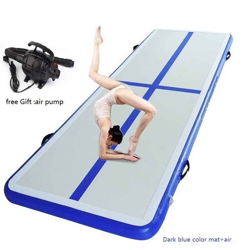Opblaasbare Gymnastiekmat Yoga Tekening Lucht Kussen Taekwondo Vechtsport Training Perfect voor Thuisgebruik en Fitness