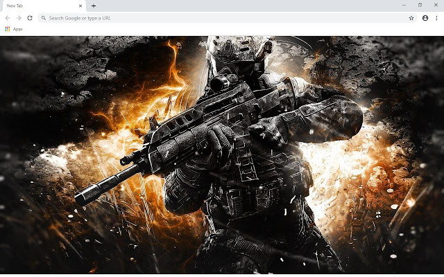 Call of Duty Wallpapers and New Tab