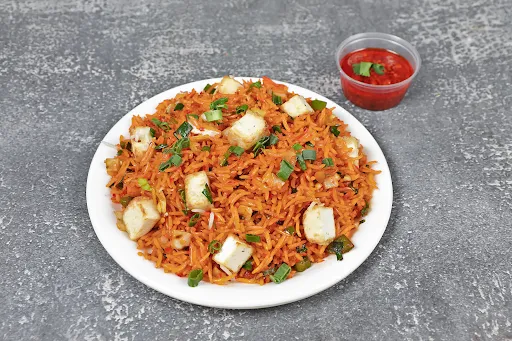 Veg Schezwan Paneer Fried Rice