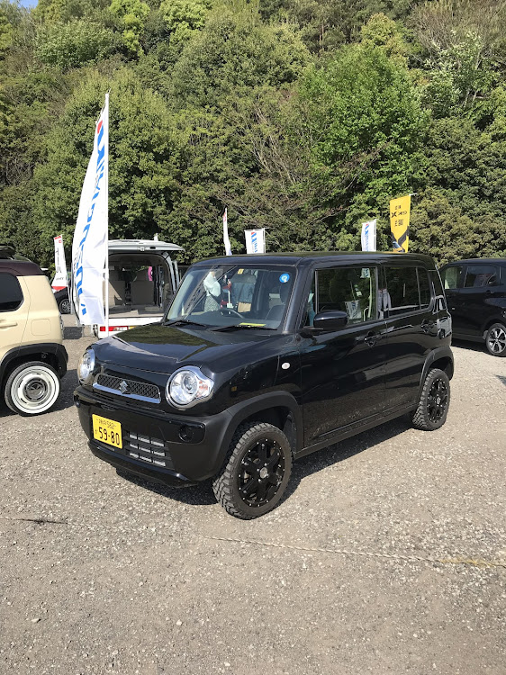 ハスラーの嫁車・道の駅みき・量産型ザクの様にしたい・カーキなので・ホントはリックドムが好きに関するカスタム事例の投稿画像4枚目