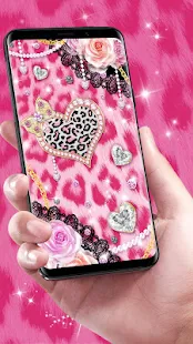 Pink Leopard Print Live Wallpaper(圖4)-速報App