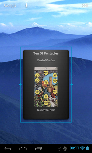 Card Of The Day Widget