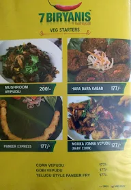 7Biryanis menu 3