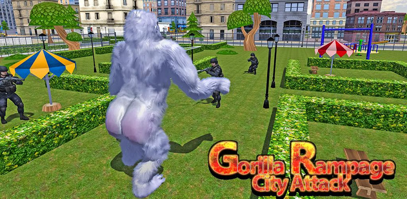 Gorilla Rampage: Angry Kong City Attack