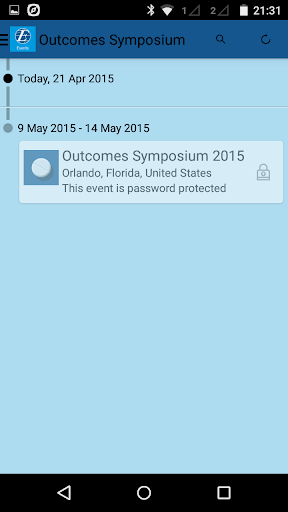 Outcomes Symposium