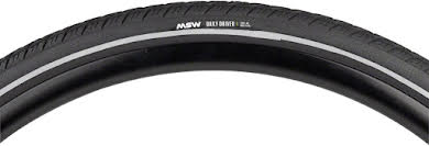 MSW Daily Driver Tire - 700 x 38 - Black - Rigid Wire Bead - Reflective Sidewall - 33tpi alternate image 0