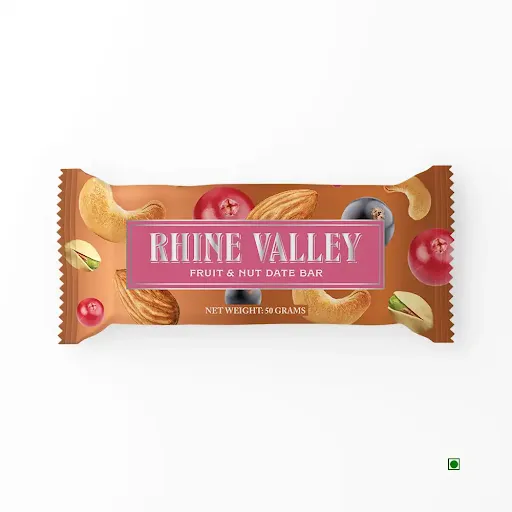 Rhine Valley Fruit & Nut Date Bar [50 Grams]