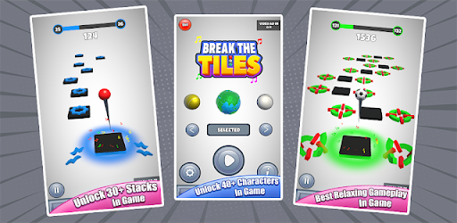 Break The Tiles: 3D Ball Game