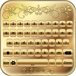 Gold Keyboard Custom Themes logo