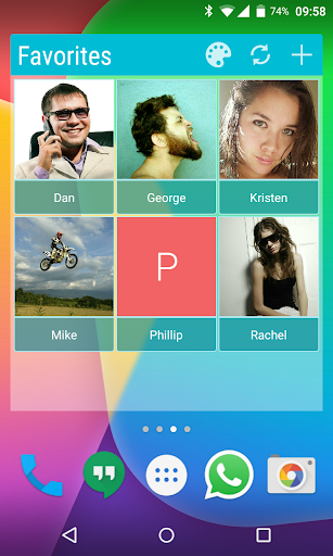 Favorites Widget